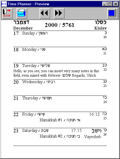 Papers suitable for timeplanners