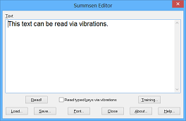 Screenshot of Summsen Editor